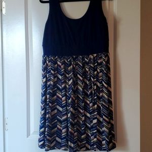 Torrid chevron sundress
